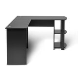 Essie L Shaped Desk in Black