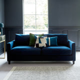 Holbeck 45x45cm Velvet Cushion Cover - Fern Green