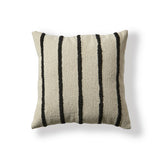 Outlet - Evedon 50x50cm Cotton Cushion Cover - Black & Natural