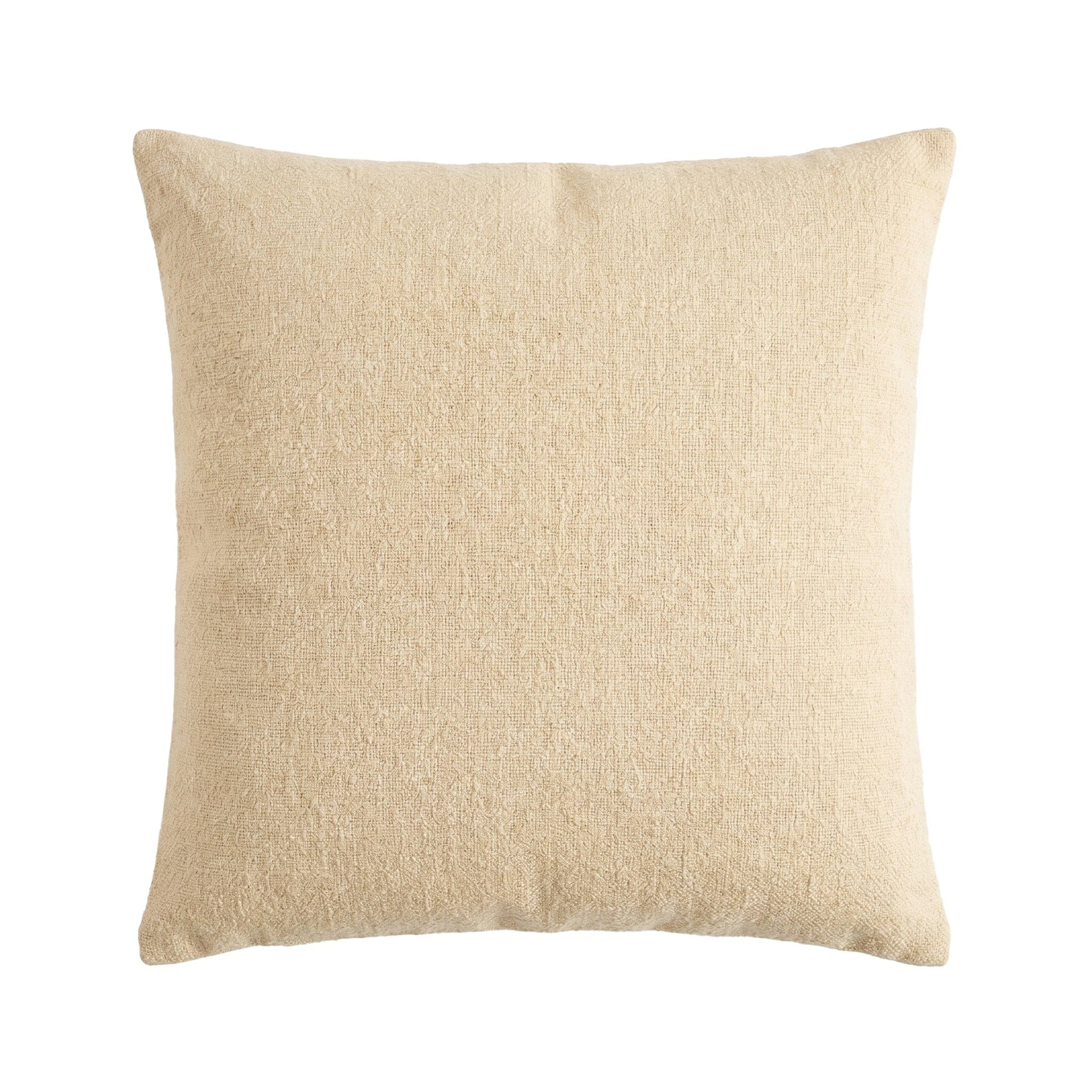 Ealing 45 x 45cm Textured Cushion Cover - Clay - Laura James 