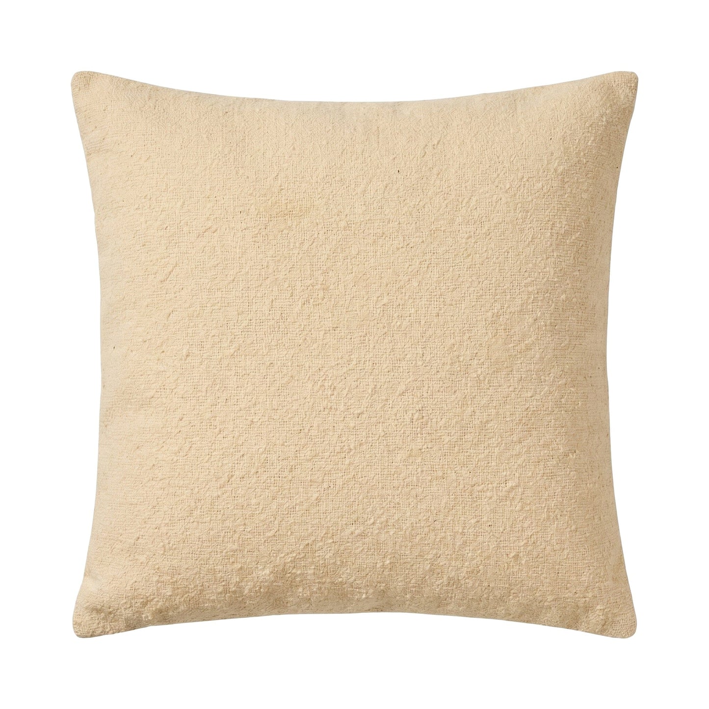 Ealing 57 x 57cm Textured Cushion Cover - Clay - Laura James 