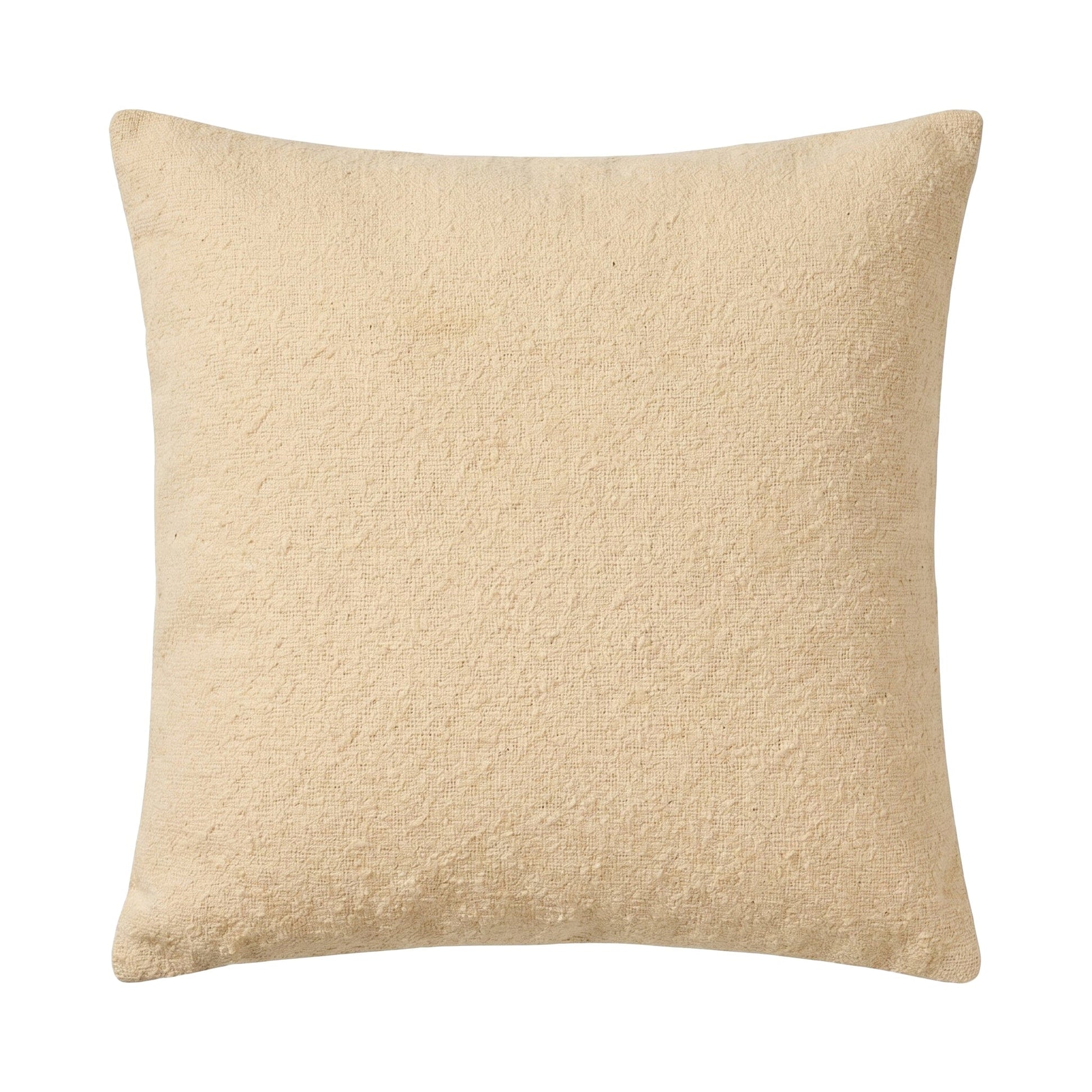 Ealing 57 x 57cm Textured Cushion Cover - Clay - Laura James 