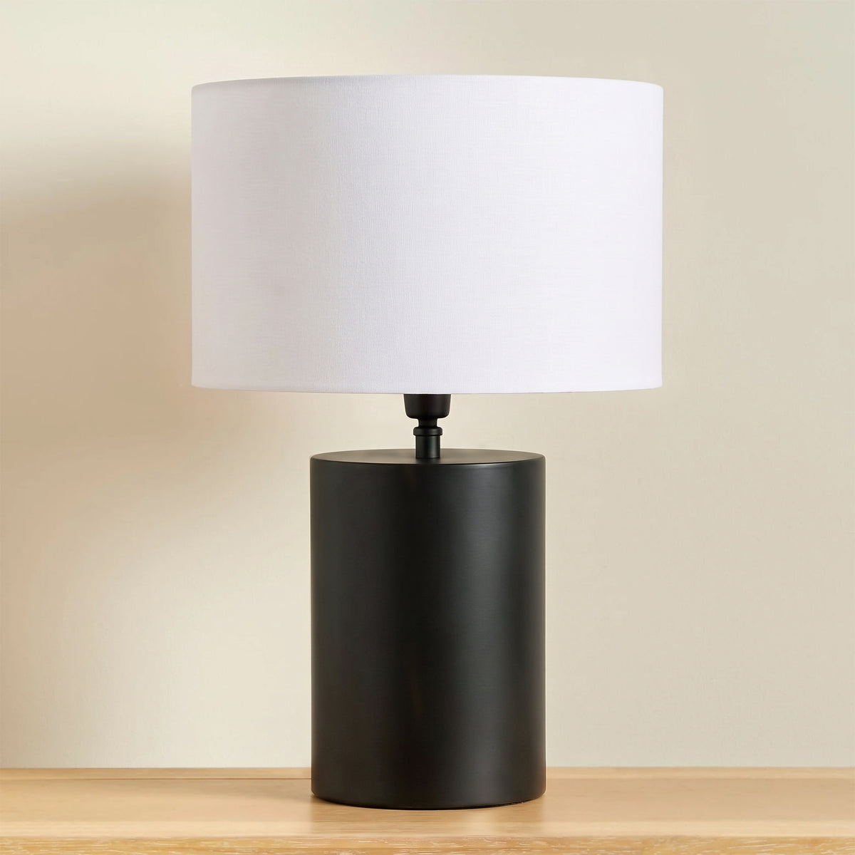 Ebford 26cm Table Lamp Base - Matte Black - Laura James 