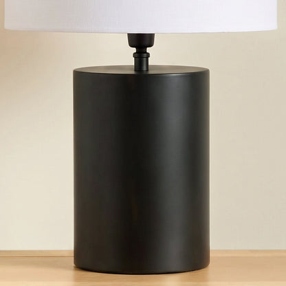Ebford 26cm Table Lamp Base - Matte Black - Laura James 