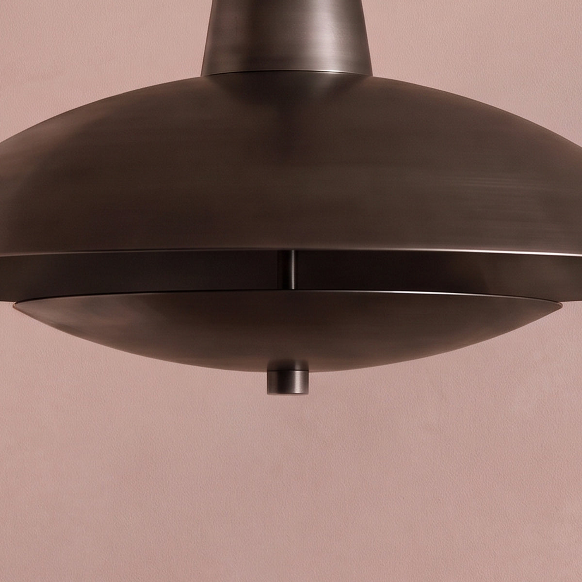 Ebrington 45cm Metal Pendant Light - Brushed Bronze