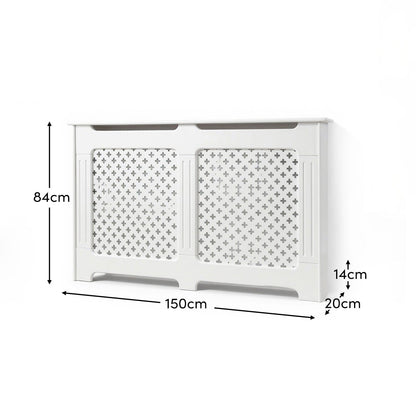 Radiator Cover - White Painted - Large - Laura James