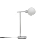 Edra 44cm Metal Table Lamp - Chrome - Laura James 