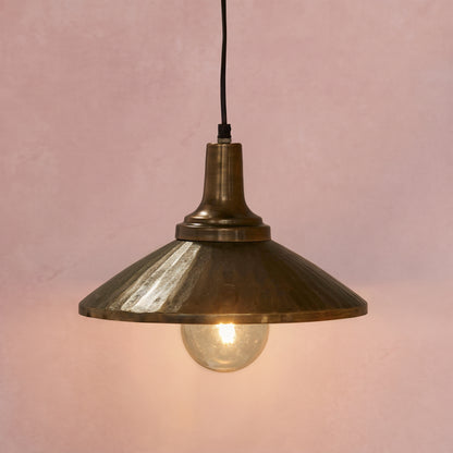 Elcombe 18cm Metal Pendant Light - Gold