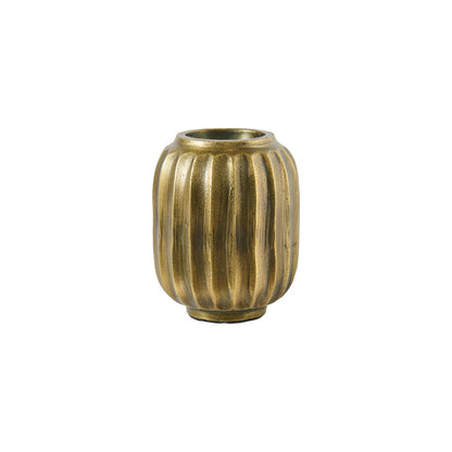 Elcombe Metal Tea Light Holder - Bronze - Laura James