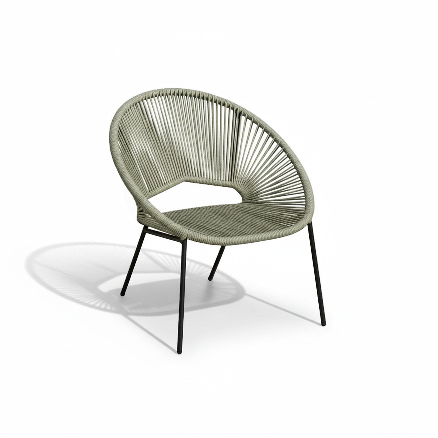 Eli Green Rope Chairs - Set of 2 - Laura James