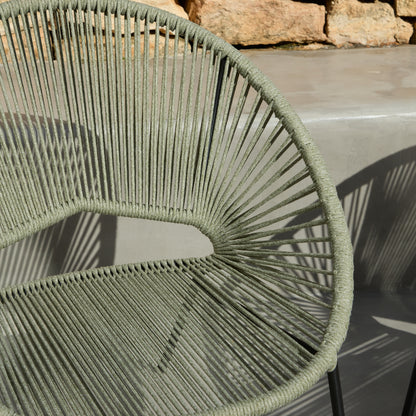 Eli Green Rope Chairs - Set of 2 - Laura James