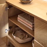 Ella 2 Door 2 Draws Large Sideboard - Pale Oak - Laura James 