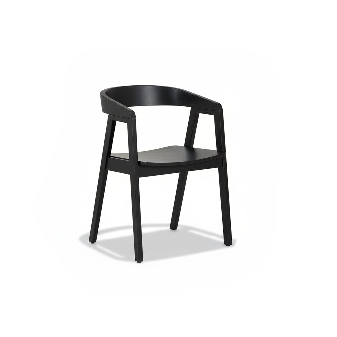 Ella Black Oak Dining Armchairs - Set of 2 - lAURA jAMES 