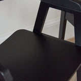 Ella Black Oak Dining Chairs - Laura James 