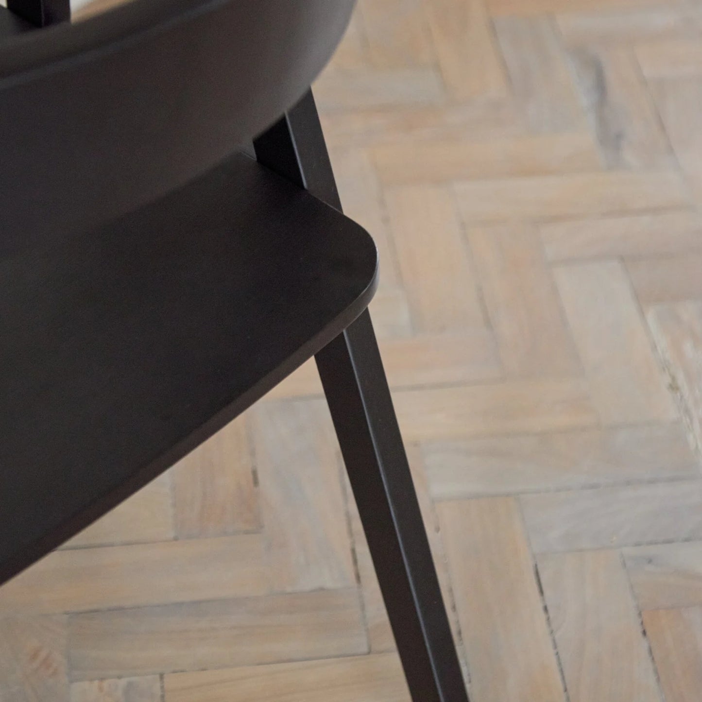 Ella Black Oak Dining Chairs - Laura James 