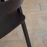 Ella Black Oak Dining Chairs - Laura James 