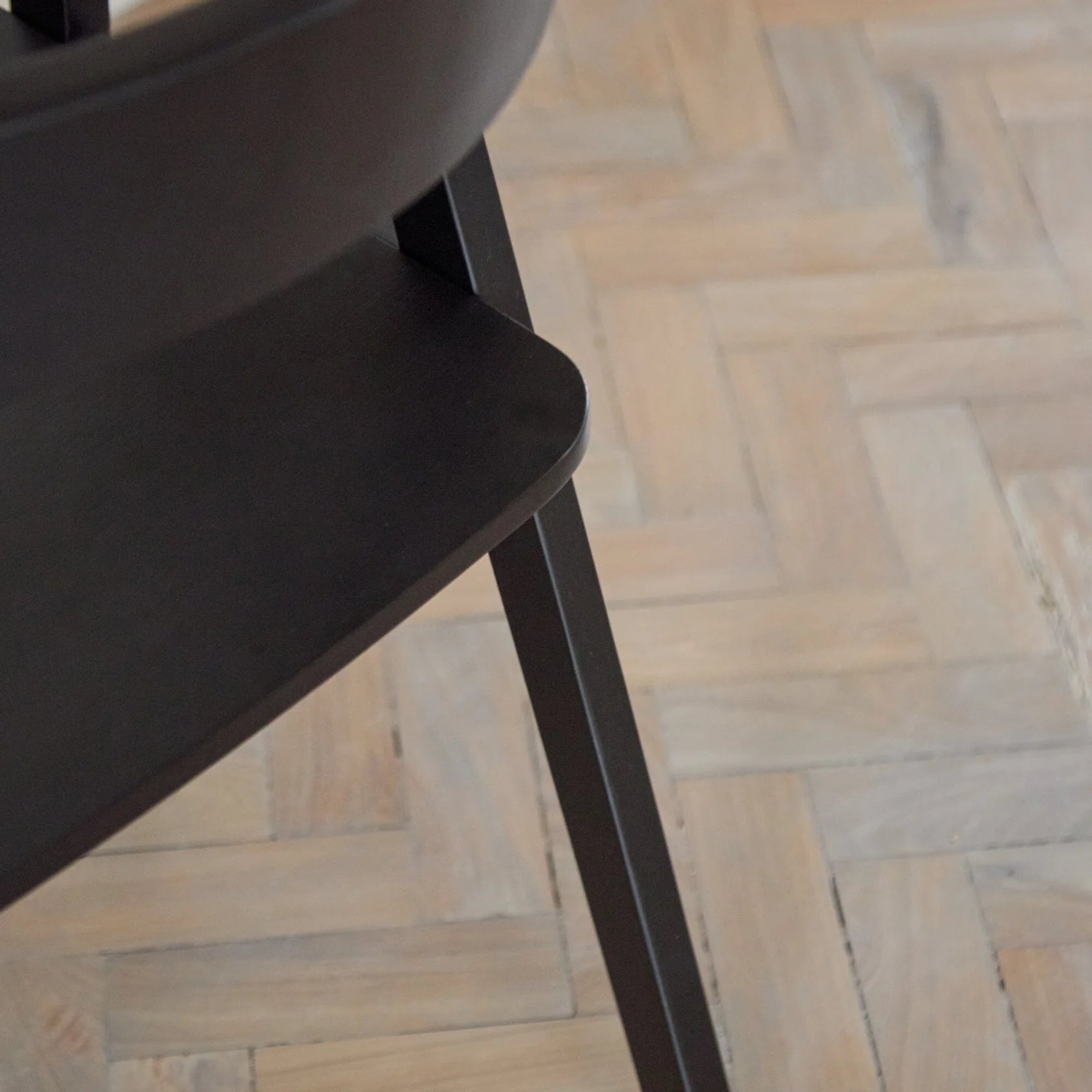 Ella Black Oak Dining Chairs - Laura James 