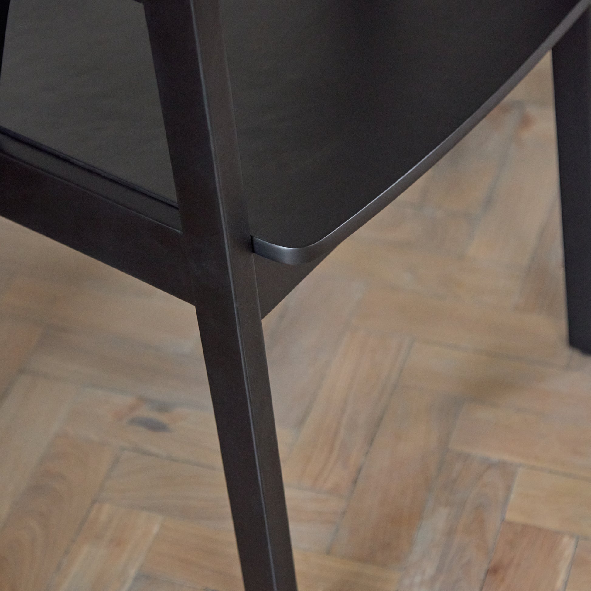 Ella Carver Black Oak Chair - Set of 2 - Laura James