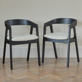 Amelia_Oval_140-180cm_Extending_Dining_Table_Black_Oak_and_Ella_Carver_Dining_Chair_Off_White_Boucle-12 - Laura James