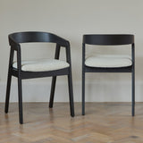 Amelia_Oval_140-180cm_Extending_Dining_Table_Black_Oak_and_Ella_Carver_Dining_Chair_Off_White_Boucle-12 - Laura James