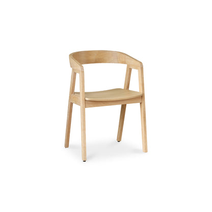 Olivia 160-240cm Whitewash Oak Dining Table Set - 6 Seater - Ella Whitewash Oak Dining Armchairs