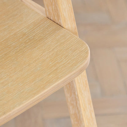 Olivia 160-240cm Whitewash Oak Dining Table Set - 6 Seater - Ella Whitewash Oak Dining Armchairs