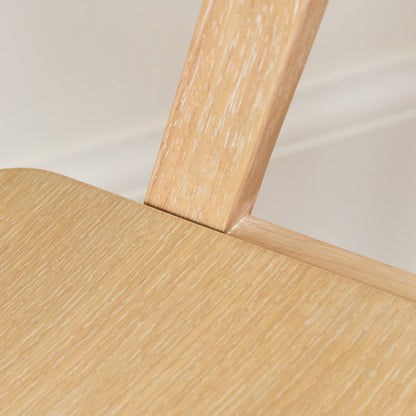 Ella Carver Chair - Set of 2 - Whitewash Oak - Laura James