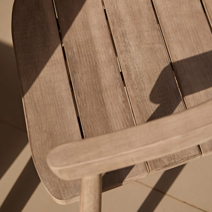 Elowen 6 Seater Wooden Garden Dining Set with Elowen Chairs - Laura James