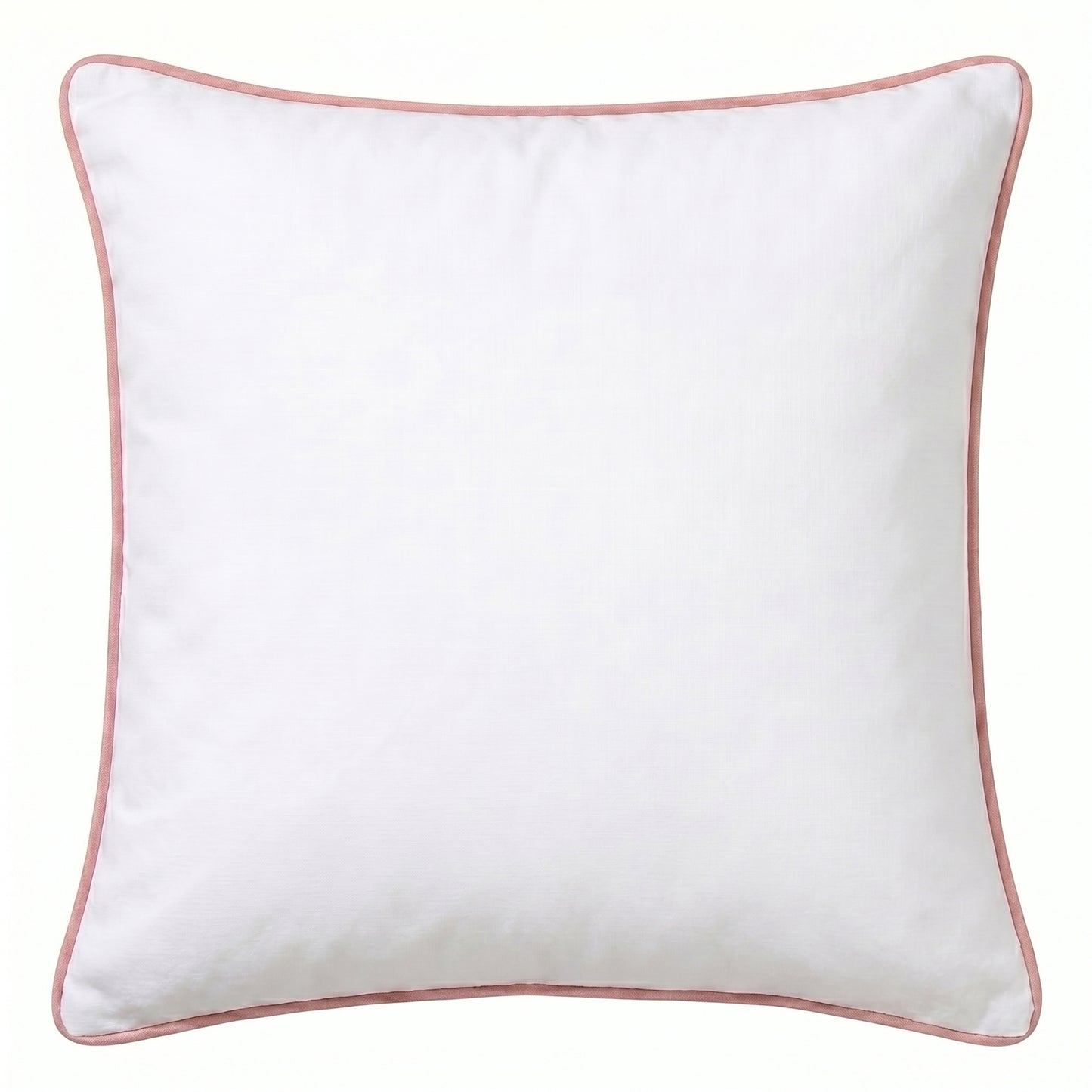 Elsham 45x45cm Velvet Trim Cushion Cover - Rose Pink - Laura James 