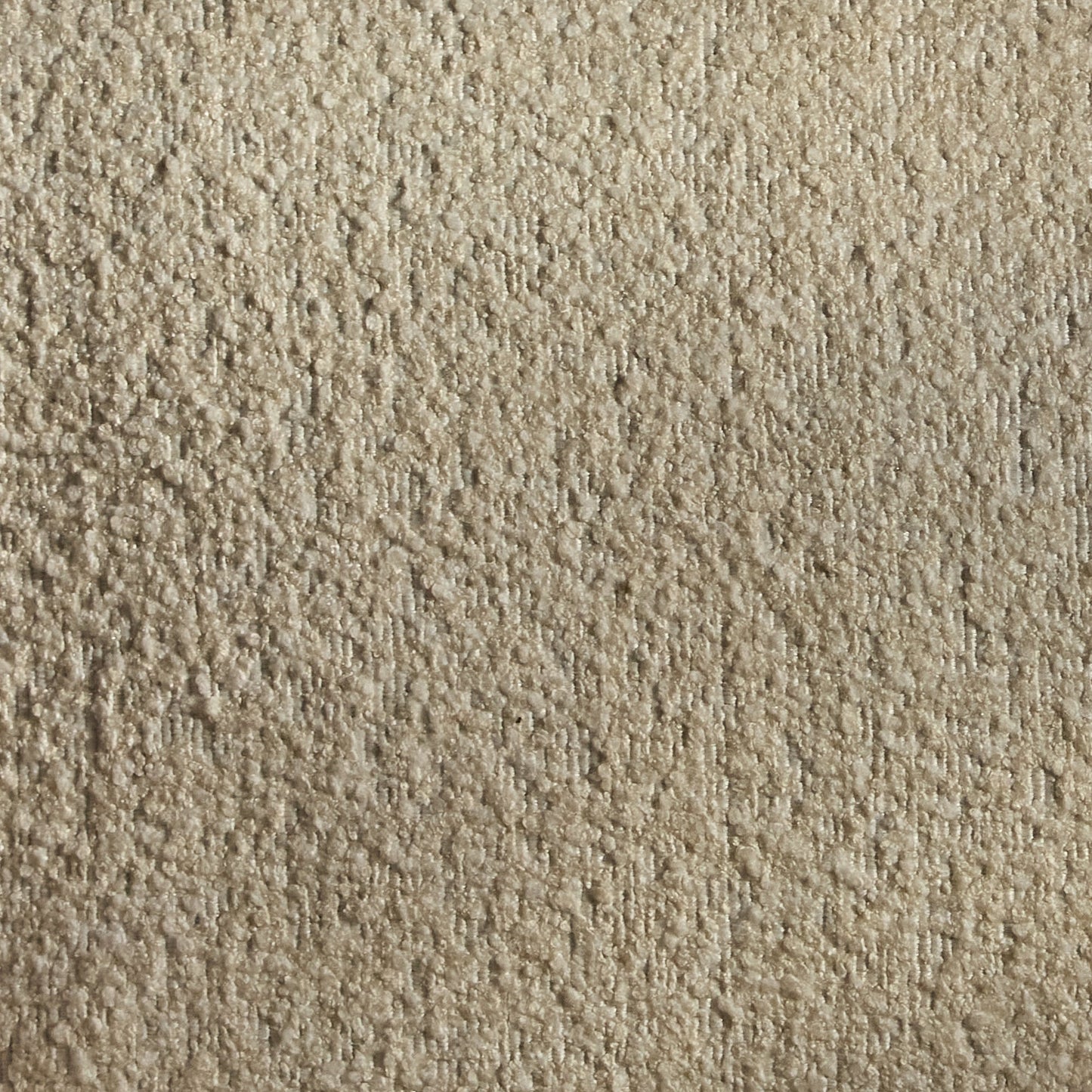 Elsham 45x45cm Scatter Cushion Cover - Light Beige Boucle with Clay Velvet Piping - Laura James