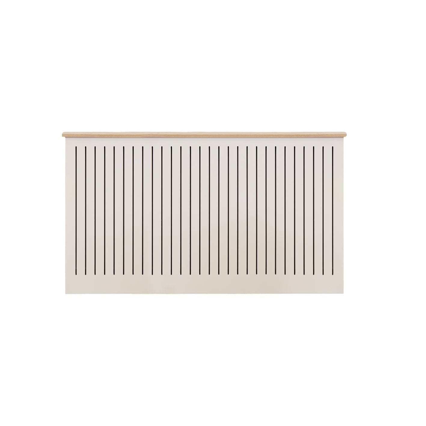 Elspeth Large Radiator Cover - Whitewash Oak - Laura James 