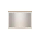 Elspeth Medium Radiator Cover - Whitewash Oak - Laura James 