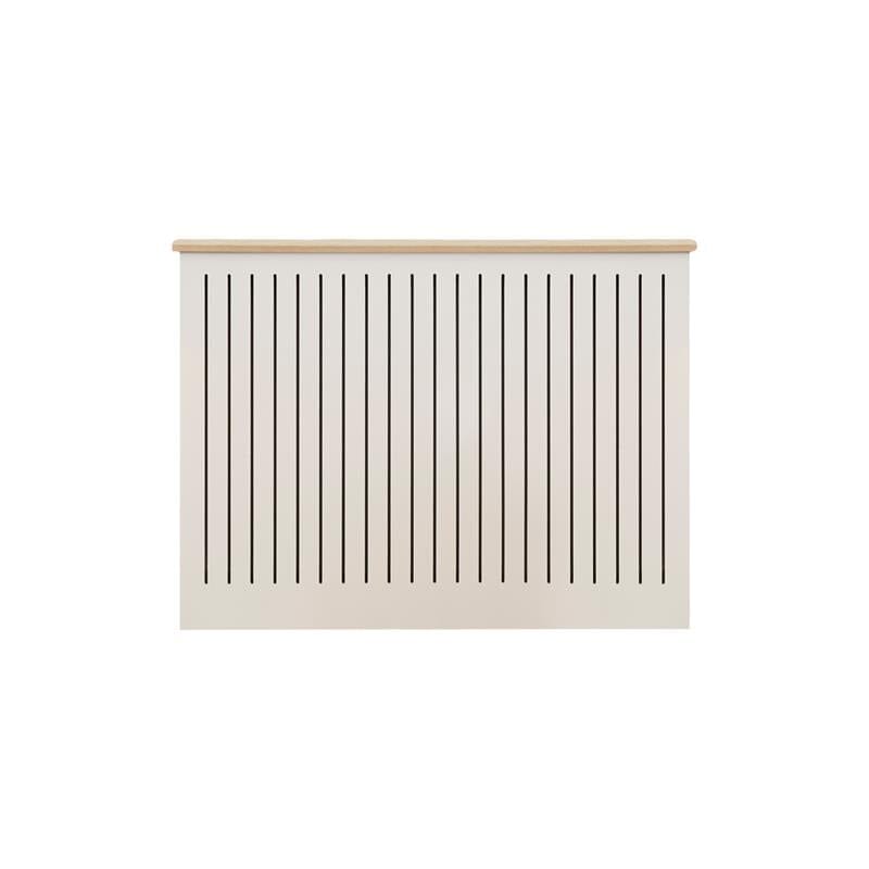 Elspeth Medium Radiator Cover - Whitewash Oak - Laura James 