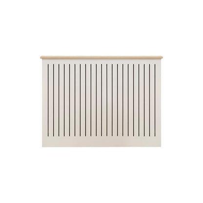 Elspeth Medium Radiator Cover - Whitewash Oak - Laura James 