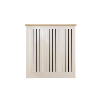Elspeth Small Radiator Cover - Whitewash Oak - Laura James 