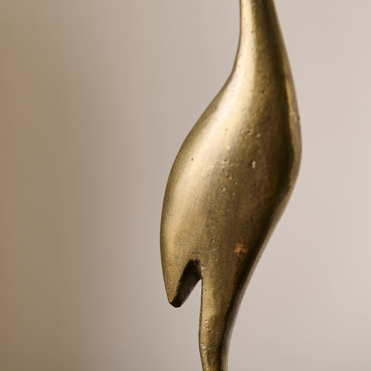 Elstead 41cm Metal Swan Ornament - Gold - Laura James