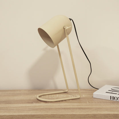 Eltham Taupe 42cm Metal Desk Lamp - Laura James

