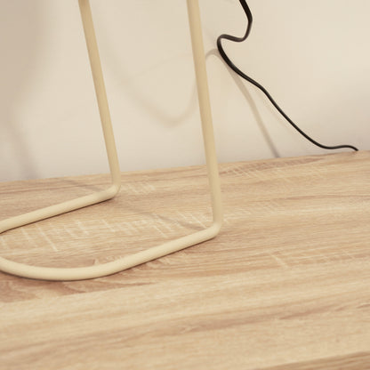 Eltham Taupe 42cm Metal Desk Lamp - Laura James

