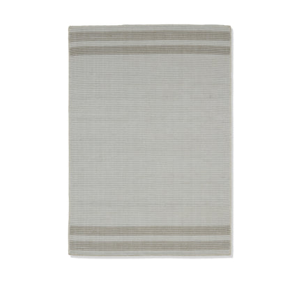 Eluru 120x170cm PET Rug - Off White & Clay - Laura James
