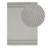 Eluru 120x170cm PET Rug - Off White & Clay - Laura James 