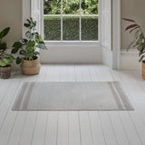 Eluru 120x170cm PET Rug - Off White & Clay - Laura James