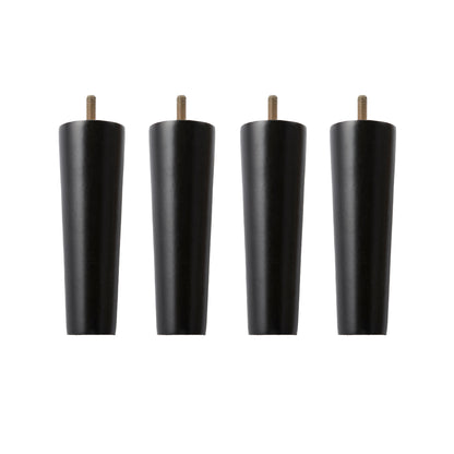 Extra - Emily Set of 4 Legs - Black Oak