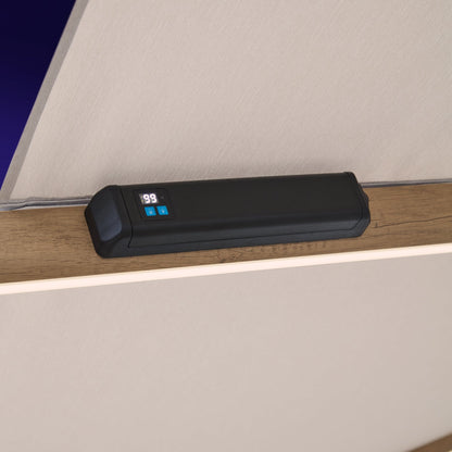 Ivory Cantilever LED Parasol - 3m - Laura James