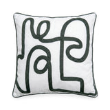 Epworth 45x45cm Cushion Cover - Forest Green - Laura James 
