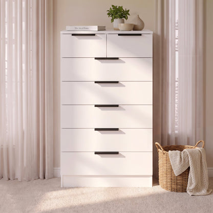 Essie Wardrobe & Drawers Bedroom Set - Pure White