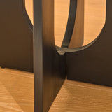 Ethan Square Side Table - Jet Black Mango Wood - Laura James
