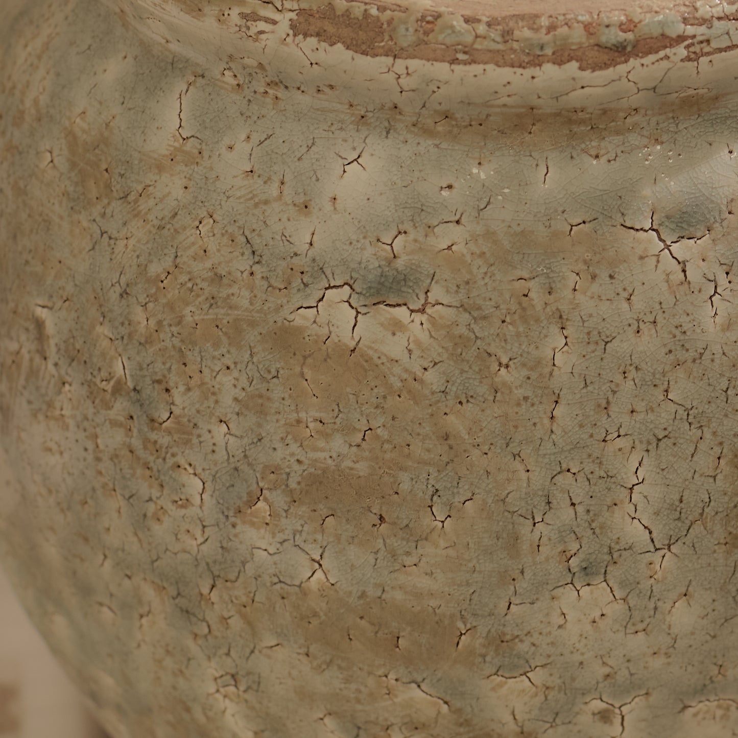 Evora 17cm Ceramic Vase - Sea Blue - Laura James