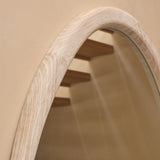 Fawley 180x80cm Freeform Wall Mirror - Whitewash - Laura James 