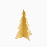 Falun 25cm Metal Tree Ornament - Gold - Laura James