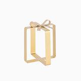 Falun Metal Present Ornaments - Set of 2 - Gold - Laura James